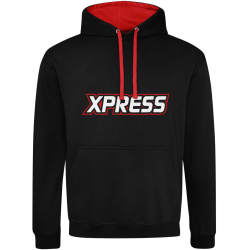 Delta Creations Xpress Logo Hoodie - Red Hood