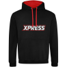 Delta Creations Xpress Logo Hoodie - Red Hood