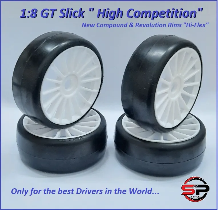 [SPSL240] SPSL240 - SP Racing Hard Slicks - Warm Conditions (4 Pk)