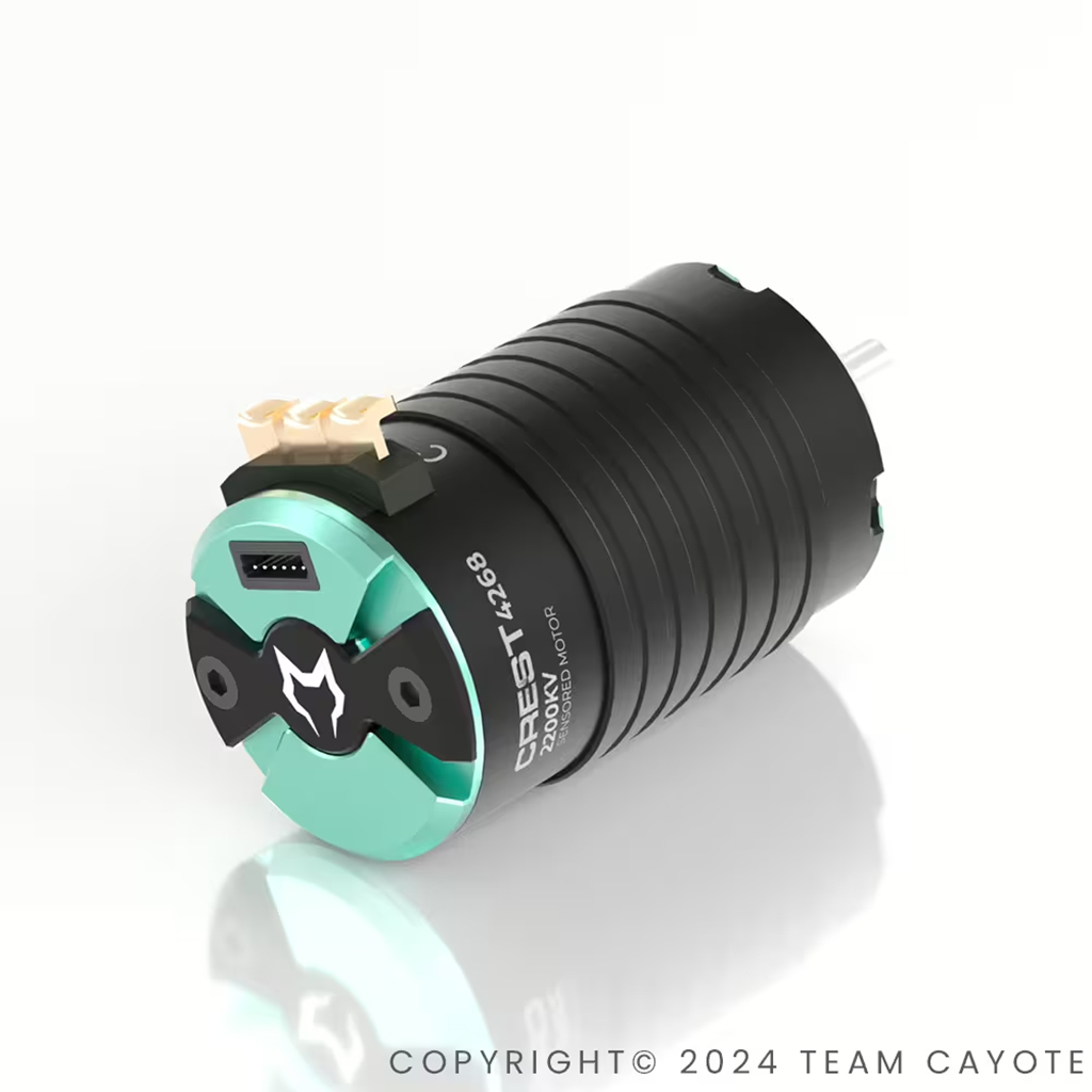 CYEB10805 - CAYOTE 1/8 CREST 4268 2500KV Brushless Motor