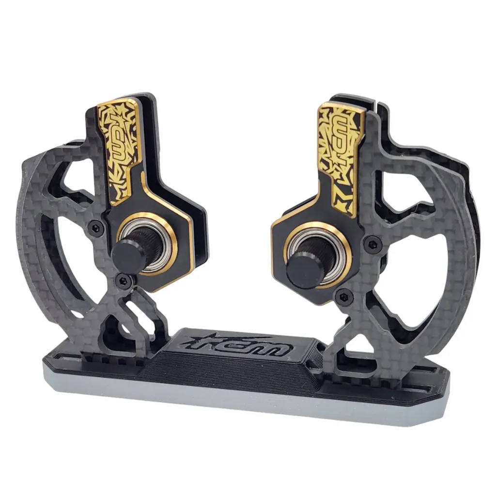 [RCM-WTWSP] RCM-WTWSP - RCMaker GeoCarbon Weighted Tweek Wheel Set for 1/10th Touring Car