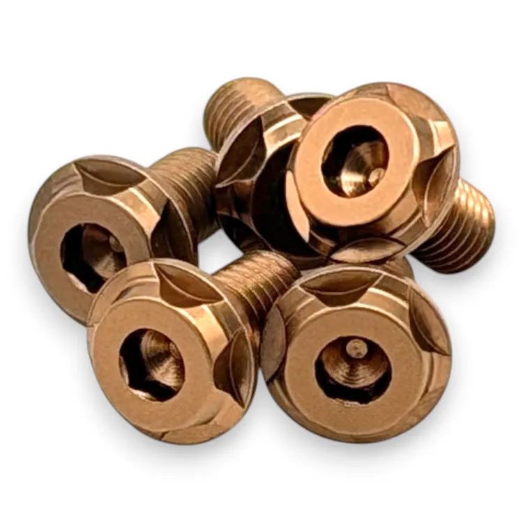 INOV8 X-Lite Bronze 7075 Aluminium Screws (5) (Assorted Sizes) (M2x6 Button Head)