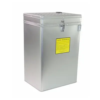 BSX-1-S - BAT-SAFE XL Silver LiPo Charging Safe Box