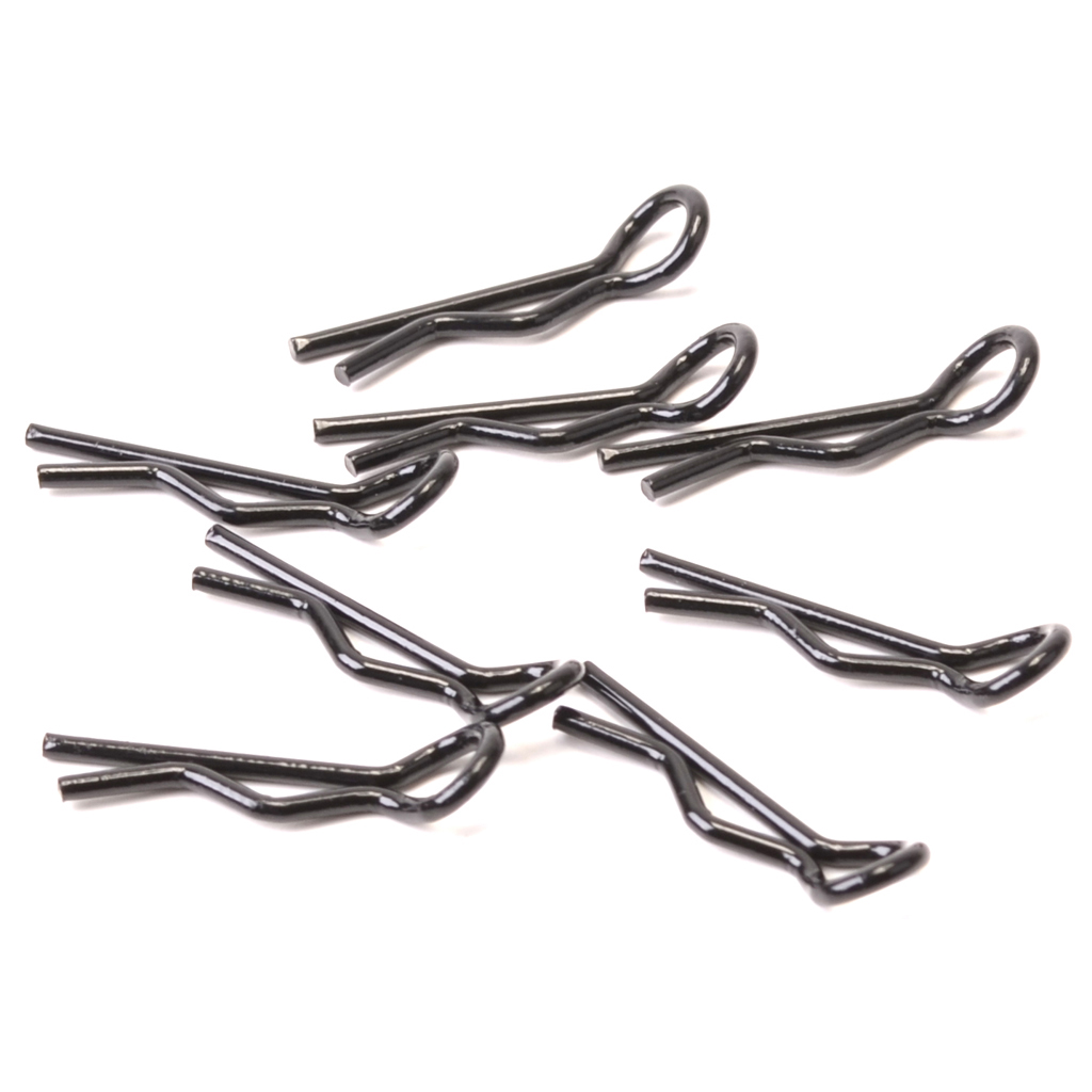 CR060 - Small Body Clip 1/10 - Gloss Black (8)