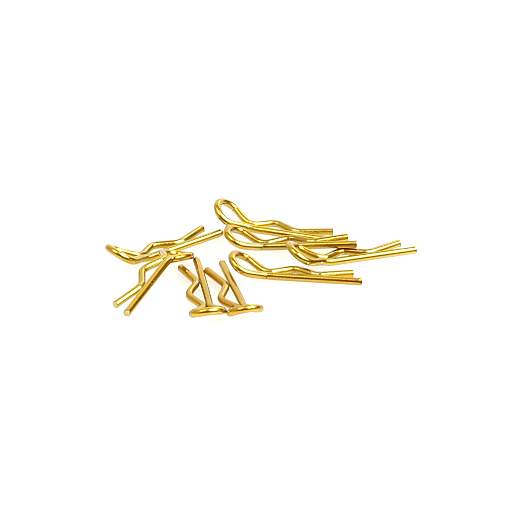 CR062 - Small Body Clip 1/10 - Gold (8)