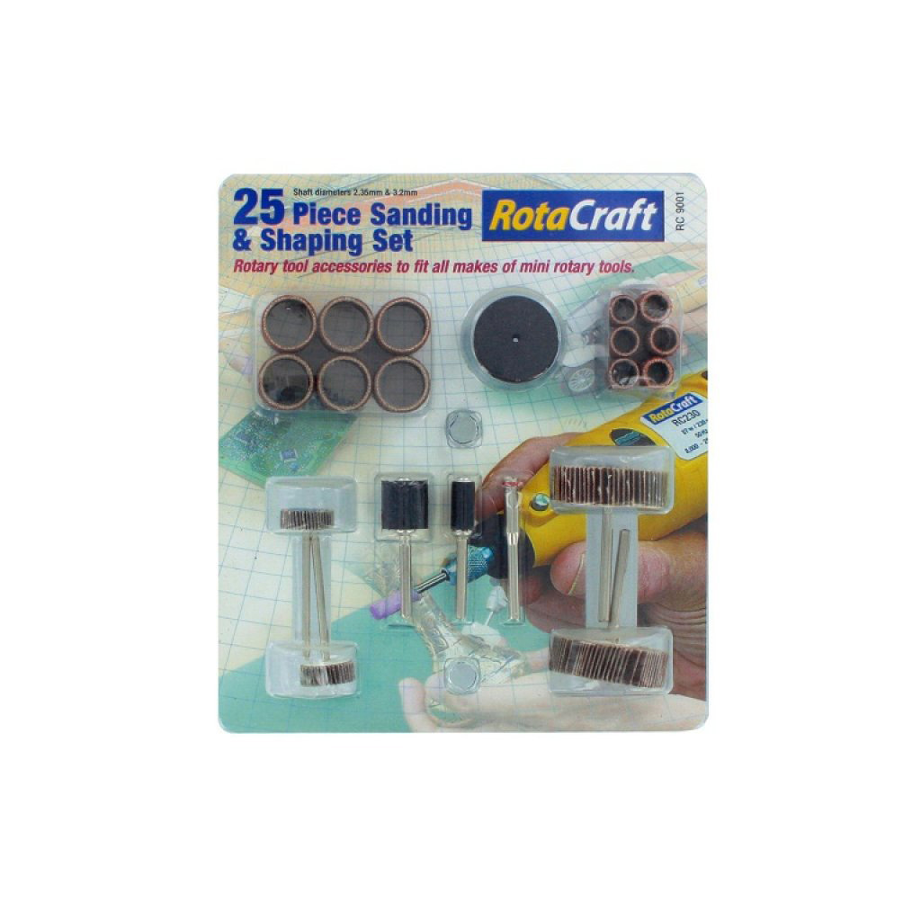 CR657 - CORE RC Sanding Rotary Tool Set - 25pc