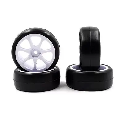 [RU0633] RU0633 - Rush PreGlued Carpet Tyres 28CPM - 7 Spoke Wheel