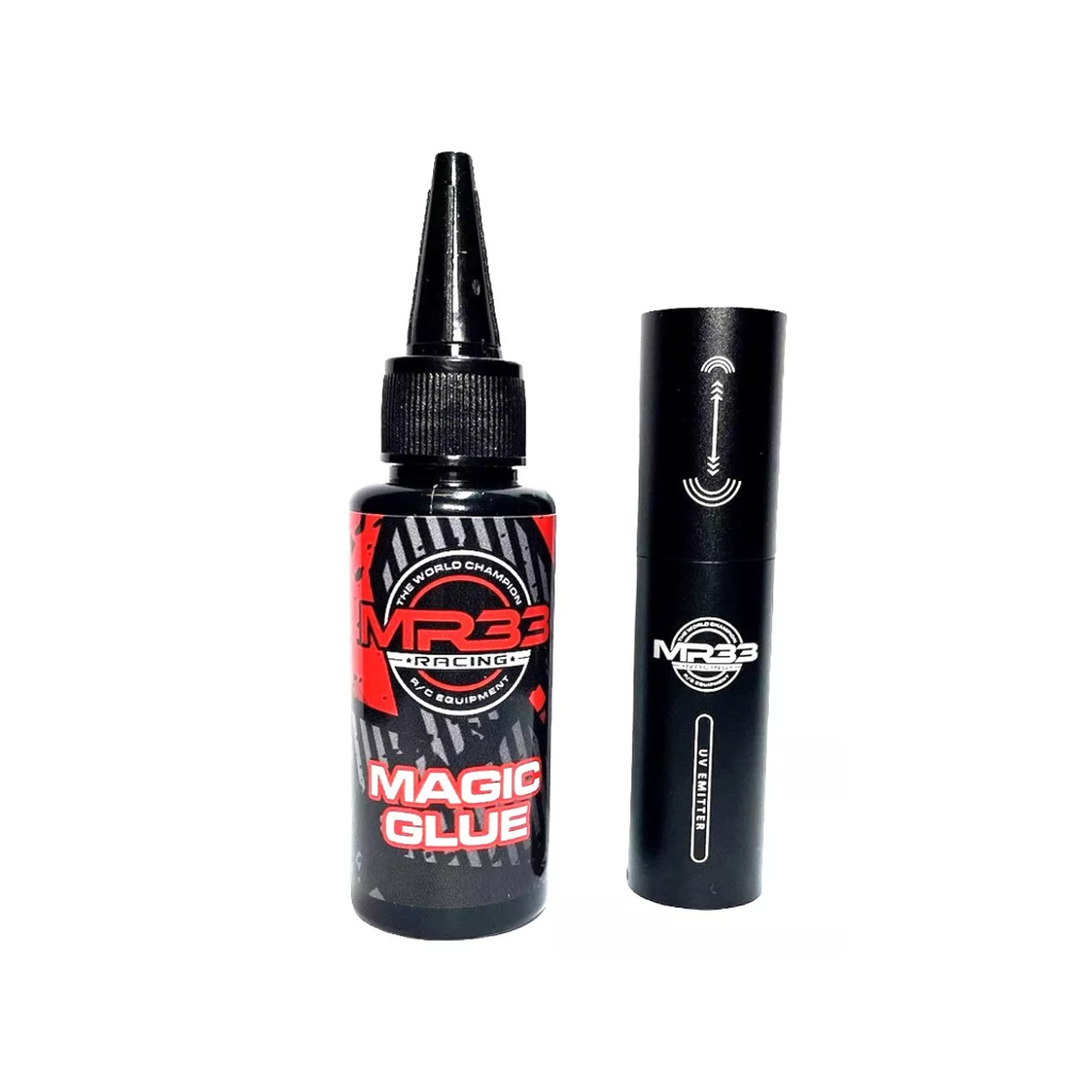 [MR33-MRG-SET] MR33-MRG-SET - MR33 Magic Repair Glue with UV light - 15g