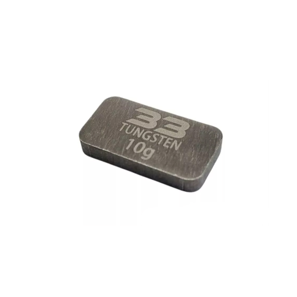 [MR33-TW-10G] MR33-TW-10G - MR33 Tungsten Weight - 10 x 18 x 3mm - 10g