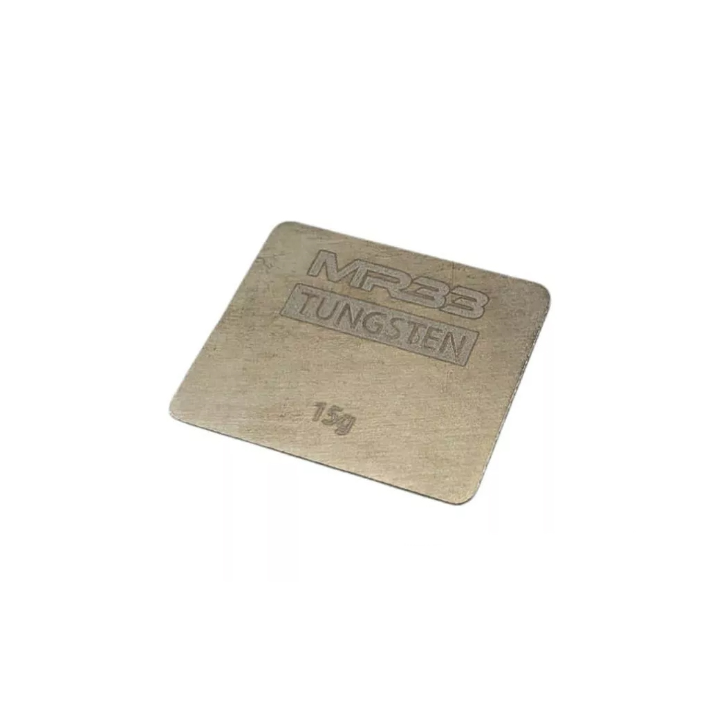 [MR33-TW-15GF] MR33-TW-15GF - MR33 Tungsten Weight - 26 x 31.5 x 1mm - 15g