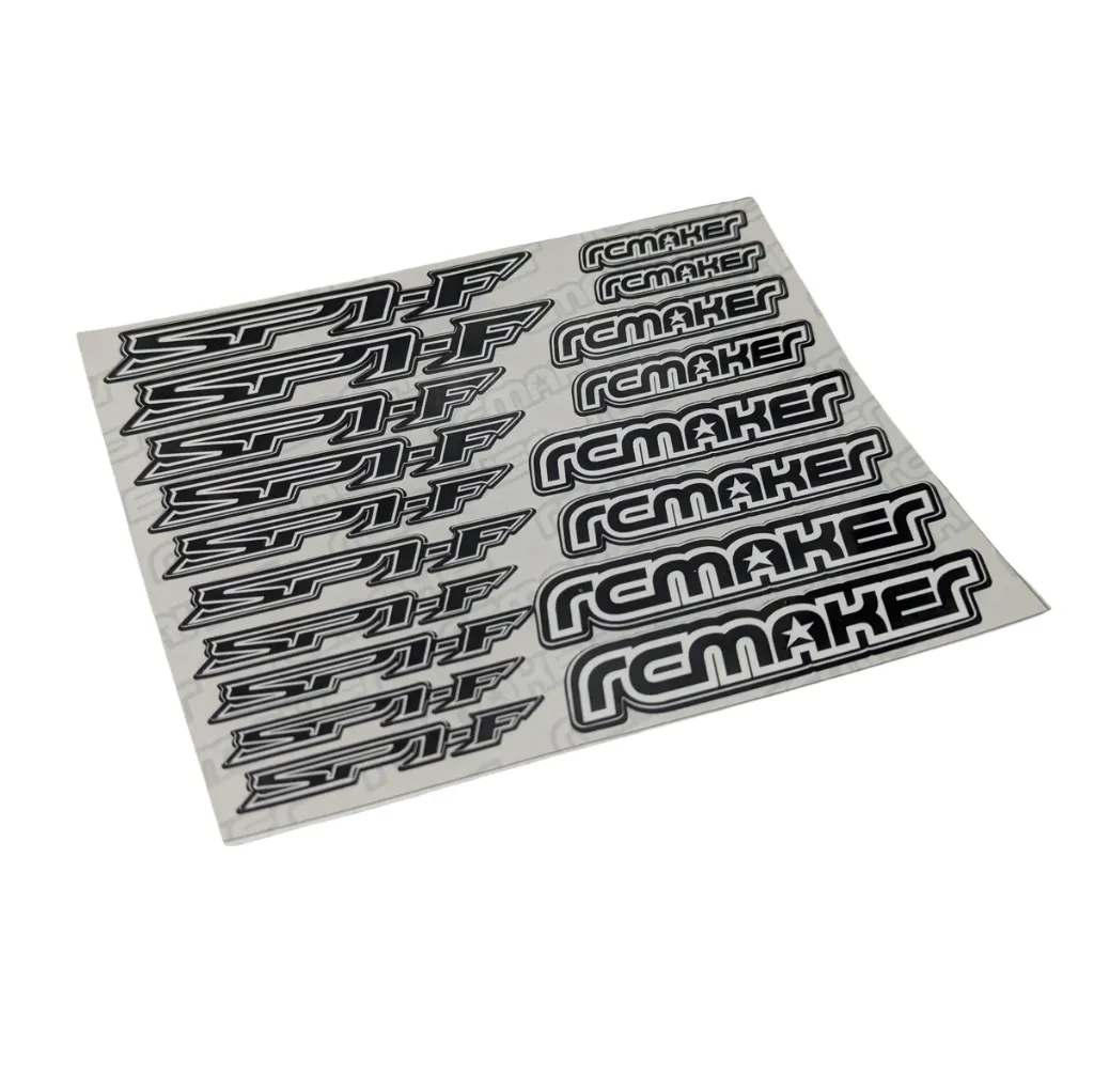[RCM-SP-15002] RCM-SP-15002 - RCMaker SP1/F Decal Set